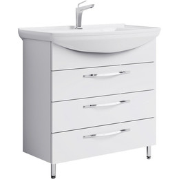 Тумба напольная с раковиной Aqwella Аллегро 85 см Agr.01.08/3 - фото 