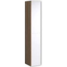 Пенал подвесной Aqwella Miami 30 см Mai.05.03, белый/беленный дуб - фото 