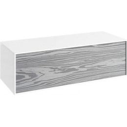 Тумба дополнительная Aqwella Genesis Н12/MG 120 см GEN0312MG, белый/серый - фото 