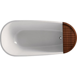 Ванна отдельностоящая Kerasan Aquatech 170х70 см 375001 - фото 