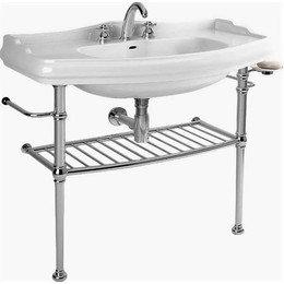 Раковина с консолью Kerasan Retro 100 см 105001*1 - фото 