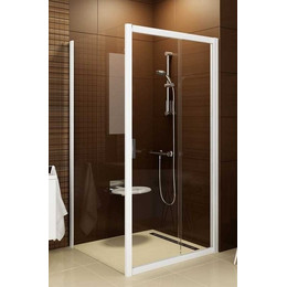 Душевое ограждение Ravak Blix BLDP2+BLPS 100x100 см, белый/прозрачное - фото 