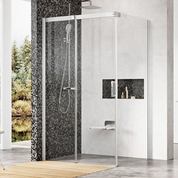 Душевое ограждение Ravak Matrix MSDPS 120х80 см 0WLG4C00Z1 L алюминий/прозрачное - фото 