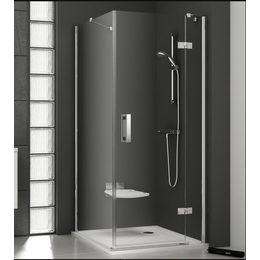 Душевое ограждение Ravak SmartLine SMSD2+SMPS 120х100 см R, хром/прозрачное - фото 