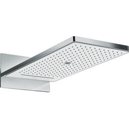 Верхний душ Hansgrohe Rainmaker Select 580 3jet 24001400, латунь/стекло, белый/хром - фото 