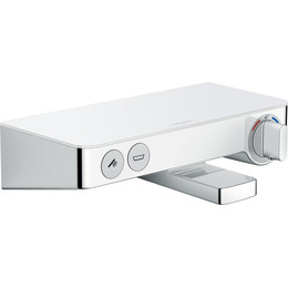 Смеситель для ванны с термостатом Hansgrohe ShowerTablet Select 300 13151400, белый/хром - фото 