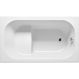 Ванна акриловая сидячая Riho PETIT 120x70 см B149001005 - фото 