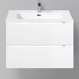 Тумба подвесная с раковиной BelBagno ETNA-700-2C-SO-BO-P 70 см, Bianco Opaco, Цвет фасада: Bianco Opaco - фото 