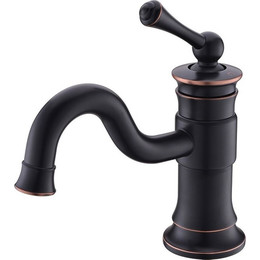 Смеситель для раковины Timo Adelia 6061/04F, черный антик - фото 