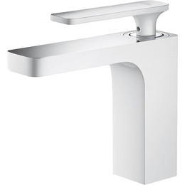 Смеситель для раковины Timo Torne 4361/00-16F, хром/белый - фото 