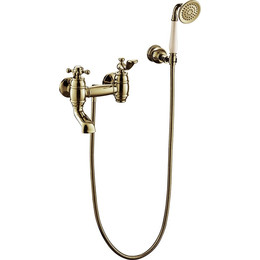 Смеситель для ванны Timo Lina 7034/02Y, антик - фото 