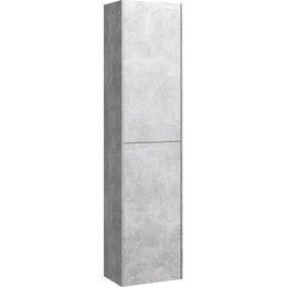 Пенал подвесной Aqwella 5 Stars Mobi 35 см MOB0535BS/MOB0735BS, бетон светлый - фото 