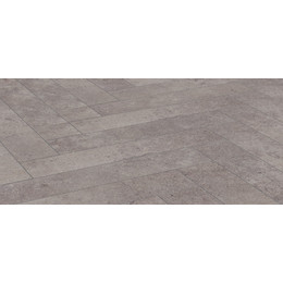 Ламинат Kronotex Herringbone 133x665 мм D 4739, цемент пезаро - фото 