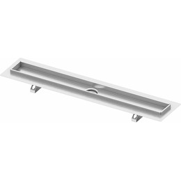 Трап TECEdrainline 90 см 600900, нержавеющая сталь (под плитку), Цвет производителя: хром, Размер трапа: 900 - фото 