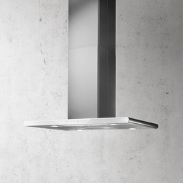 Вытяжка ELICA GALAXY ISLAND WHIX/A/90X45 (белое стекло) - фото 