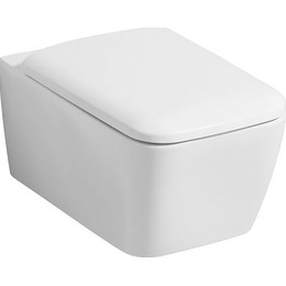 Унитаз подвесной Geberit (Keramag) Icon Square Rimfree 201950000 - фото 