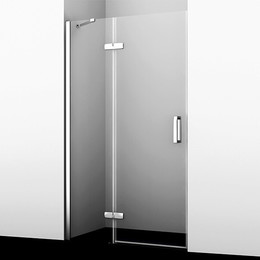 Душевая дверь WasserKraft Aller 120 см L 10H05LWHITE, белый/прозрачное - фото 