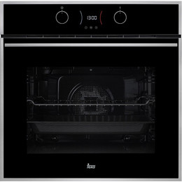 Электрический духовой шкаф Teka Maestro HLB 840 Stainless steel 41560075 (чёрное стекло) - фото 