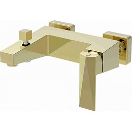 Смеситель для ванны Bravat Iceberg F676110G-01, золото, Цвет производителя: золото - фото 