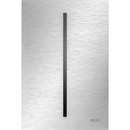 Кнопка смыва с инфракрасным датчиком TECEfilo (питание от сети 230 В) 9242070, металлическая, нержавеющая сталь/сатин - фото 