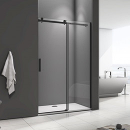 Душевая дверь Bas Galaxy WTW-110-C-B 110 см чёрный/прозрачное - фото 