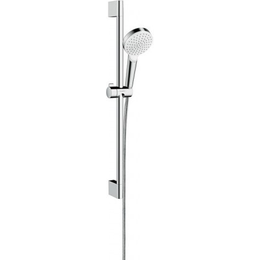 Душевой гарнитур Hansgrohe Crometta 1jet 26533400 со штангой 65 см, белый/хром - фото 