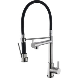 Смеситель для кухни BelBagno BB-LAM50-IN, сатин - фото 