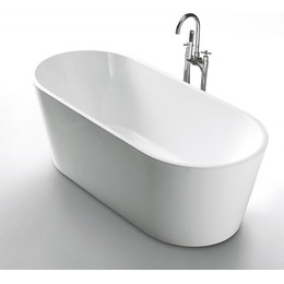 Ванна отдельностоящая BelBagno BB202-1600-800 160х80 см, Размер - мм: 1600х800 - фото 