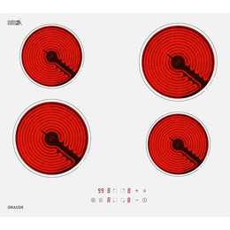 Электрическая варочная поверхность Graude EK 60.0 W - фото 