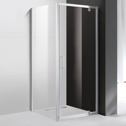 Душевое ограждение Cezares 80х90 см MOLVENO-AH-1-80/90-C-Cr-IV, хром/прозрачное - фото 