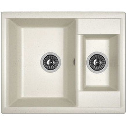 Кухонная мойка Dr.Gans Астра 620К 25.065.D0620.401, белый - фото 