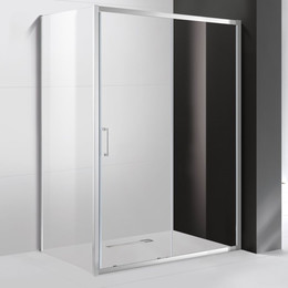 Душевое ограждение Cezares 150х90 см MOLVENO-AH-11-150/90-C-Cr-IV, хром/прозрачное - фото 