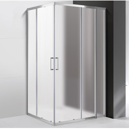 Душевое ограждение Cezares 120х100 см MOLVENO-AH-21-100+20-P-Cr, хром/матовое - фото 