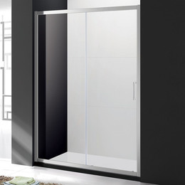 Душевая дверь Cezares 110 см MOLVENO-BF-1-110-C-Cr-IV, хром/прозрачное - фото 