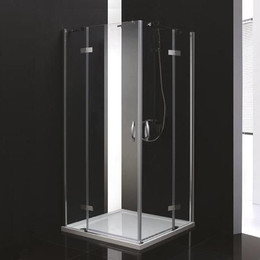 Душевое ограждение Cezares 120х120 см BERGAMO-W-A-2-120-C-Cr, хром/прозрачное - фото 