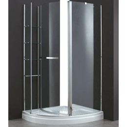 Душевое ограждение Cezares 120х90 см ELENA-W-RH-1-120/90-C-Cr-R, хром/прозрачное - фото 