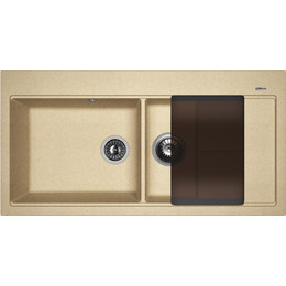 Кухонная мойка Florentina Россана 20.335.E1000.104, бежевый, Цвет производителя: бежевый - фото 