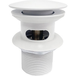 Донный клапан WasserKraft Mindel A153, белый - фото 