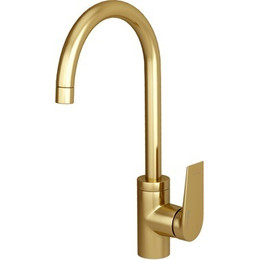 Смеситель для кухни WasserKraft Aisch 5507, золото - фото 