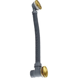 Сифон для ванны WasserKraft Aisch A203, золото - фото 