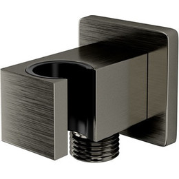 Шланговое подсоединение с держателем WasserKraft Wiese A186, оружейная сталь - фото 