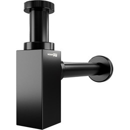 Сифон для умывальника WasserKraft Abens A169, черный - фото 