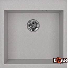 Кухонная мойка Emar EMQ-1510.Q, барит, Цвет производителя: барит - фото 