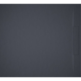 Акриловый поддон Riho Isola DR14 100х80 см D007006080 антрацит - фото 