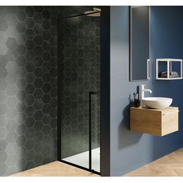 Душевая дверь Riho Lucid GD101 100 см G005003121 черный/прозрачное - фото 