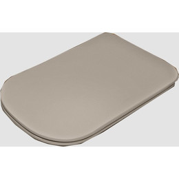 Сиденье с крышкой для унитаза Kerasan Tribeca микролифт 519181, nocciola - фото 