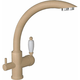 Смеситель для кухни Florentina Шале FL 333.25H.2113.104, бежевый, Цвет производителя: бежевый - фото 