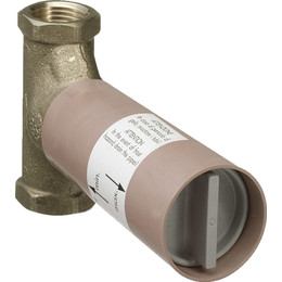 Скрытая часть запорного вентиля Hansgrohe 130 л/мин 15970180, шпиндельная - фото 