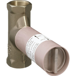 Скрытая часть запорного вентиля Hansgrohe 40 л/мин 15974180, керамическая - фото 