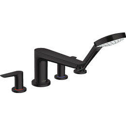 Смеситель для ванны Hansgrohe Talis E 71748670, черный - фото 